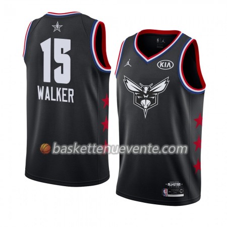 Maillot Basket Charlotte Hornets Kemba Walker 15 2019 All-Star Jordan Brand Noir Swingman - Homme